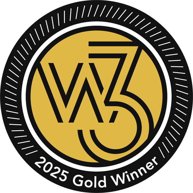 w3 gold badge logo